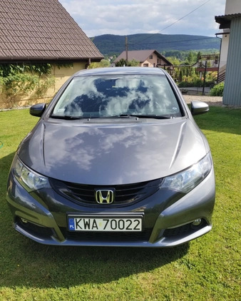 Honda Civic cena 35500 przebieg: 120500, rok produkcji 2012 z Trzciel małe 172